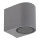 Outdoor wall light PARETE 1xGU10/6W/230V IP54 grey