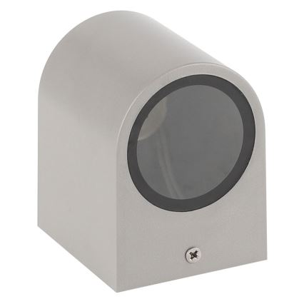 Outdoor wall light PARETE 1xGU10/6W/230V IP54 grey