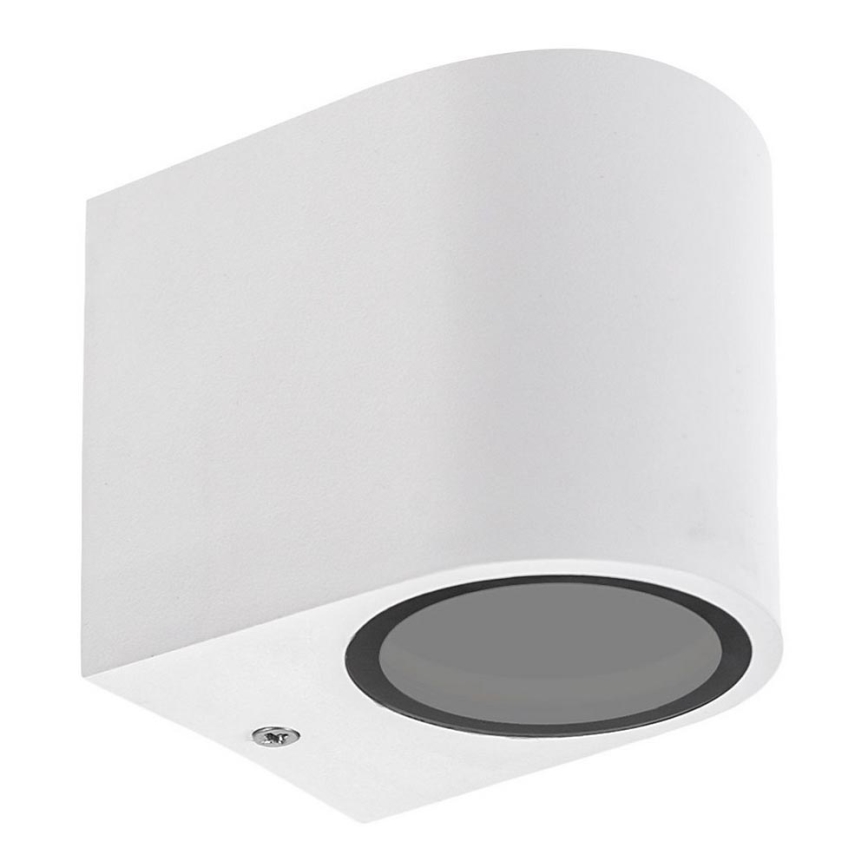 Outdoor wall light PARETE 1xGU10/6W/230V IP54 white