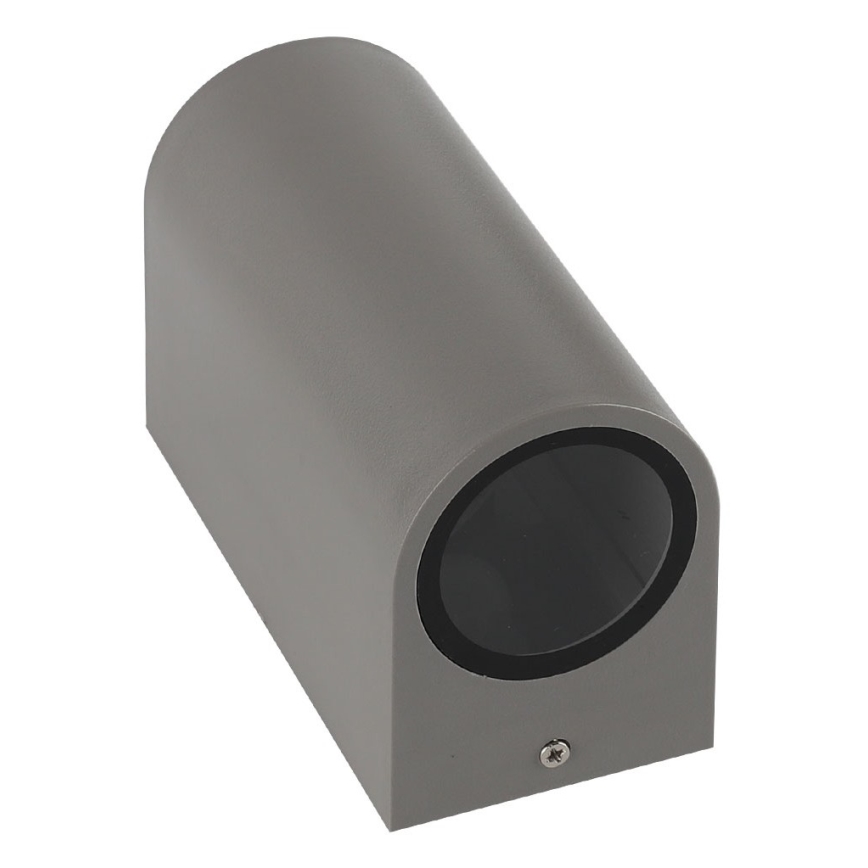 Outdoor wall light PARETE 2xGU10/6W/230V IP54 grey