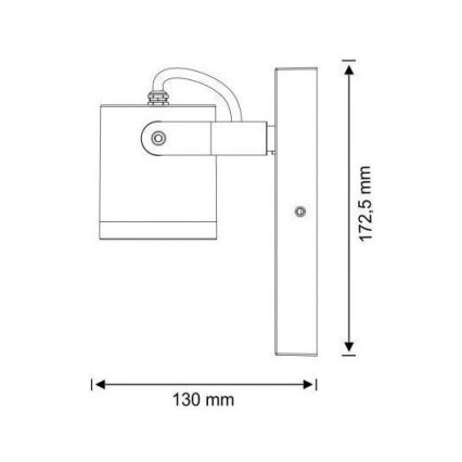 Outdoor wall light PINO 1xGU10/10W/230V IP44