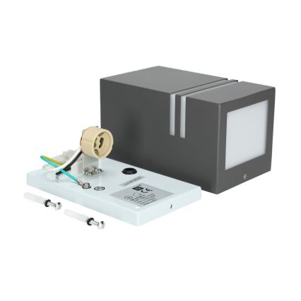 Outdoor wall light QUAZAR 1xGU10/11W/230V IP44