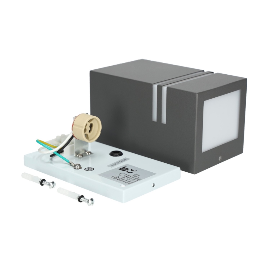 Outdoor wall light QUAZAR 1xGU10/11W/230V IP44