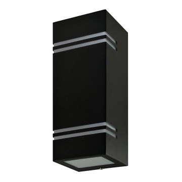 Outdoor wall light QUAZAR7 2xGU10/11W/230V IP44 black