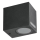 Outdoor wall light QUERK 1xGU10/35W/230V IP54 8 cm black