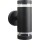 Outdoor wall light RINO 2xGU10/12W/230V IP54 black