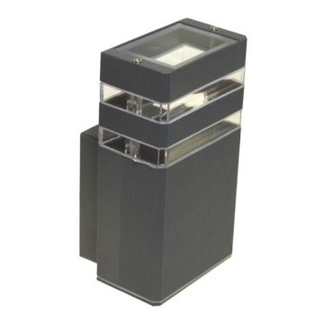 Outdoor wall light SANTA 1xGU10/30W/230V IP54 anthracite
