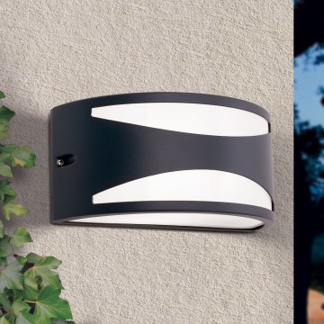 Outdoor wall light SHELL 1xE27/40W/230V IP54 anthracite