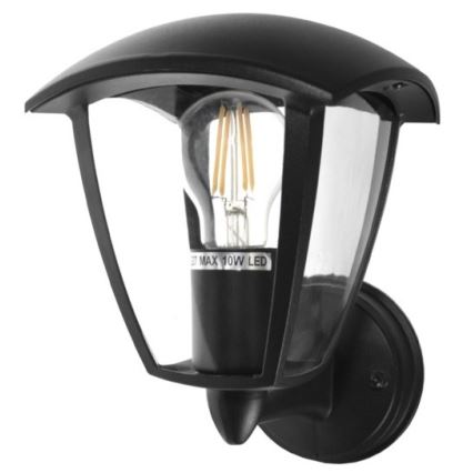 Outdoor wall light SURVA 1xE27/60W/230V IP44 black