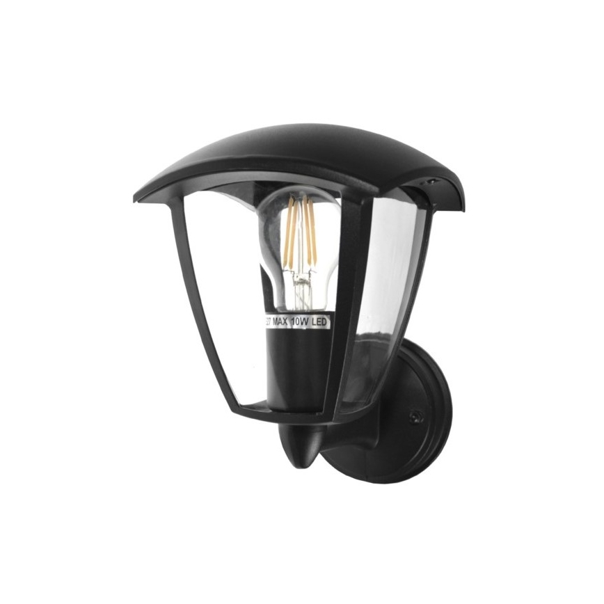 Outdoor wall light SURVA 1xE27/60W/230V IP44 black