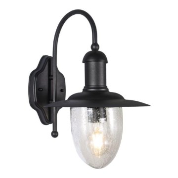 Outdoor wall light TALISA 1xE27/60W/230V IP44 black