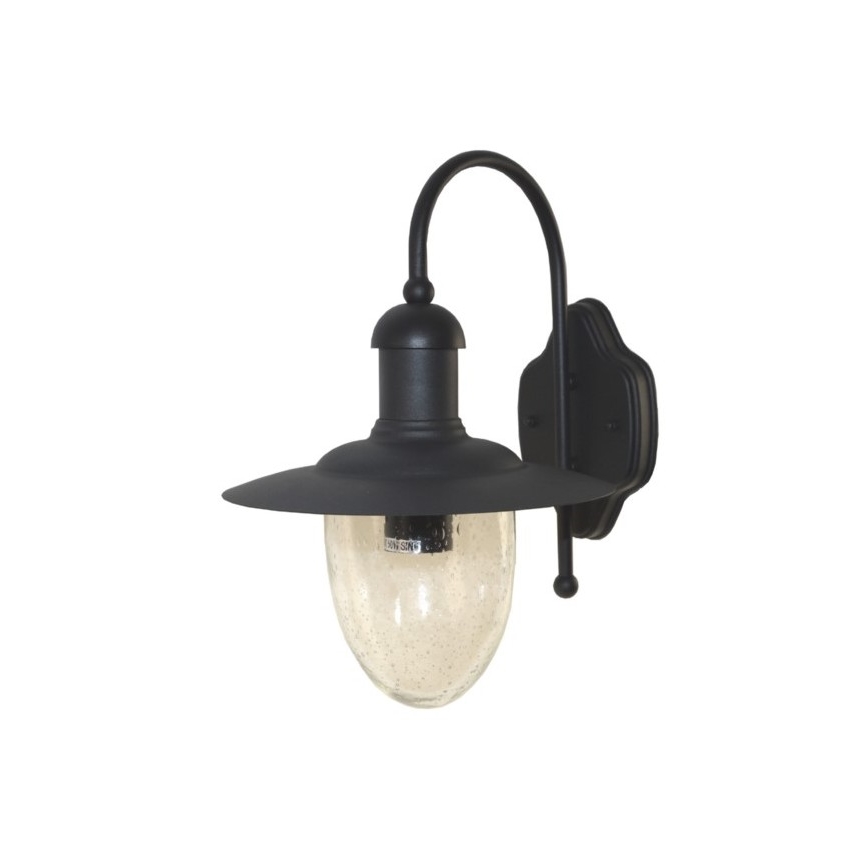 Outdoor wall light TALISA 1xE27/60W/230V IP44 black