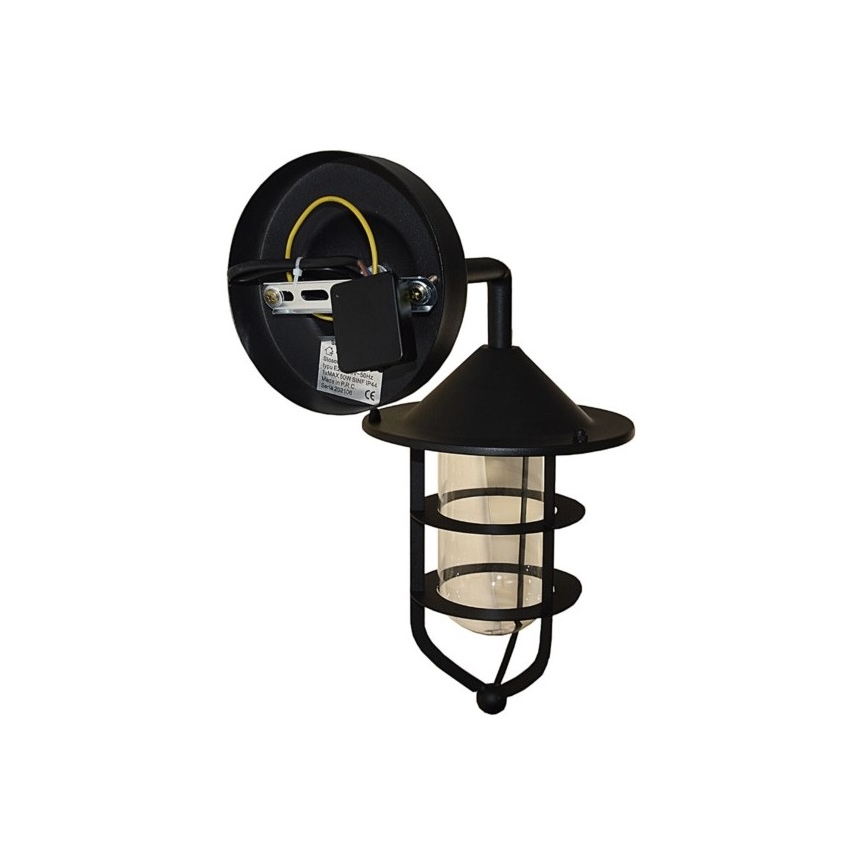 Outdoor wall light TAMA 1xE27/60W/230V IP44 black