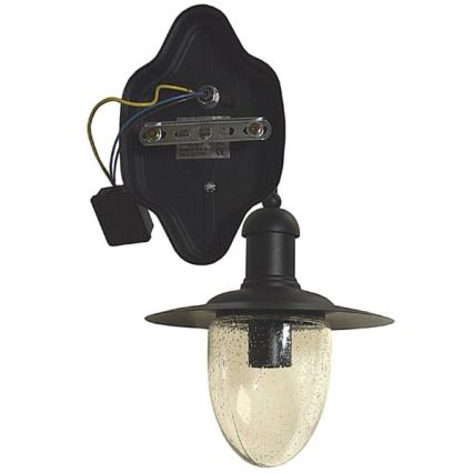 Outdoor wall light TANGIA 1xE27/60W/230V IP44 black