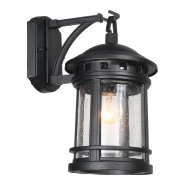 Outdoor wall light ULAN 1xE27/60W/230V IP44 black