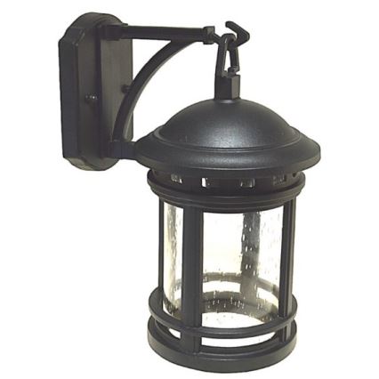 Outdoor wall light ULAN 1xE27/60W/230V IP44 black