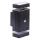 Outdoor wall light with a sensor NIZZA 2xGU10/35W/230V IP65