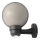 Outdoor wall light with a sensor PARK 1xE27/60W/230V