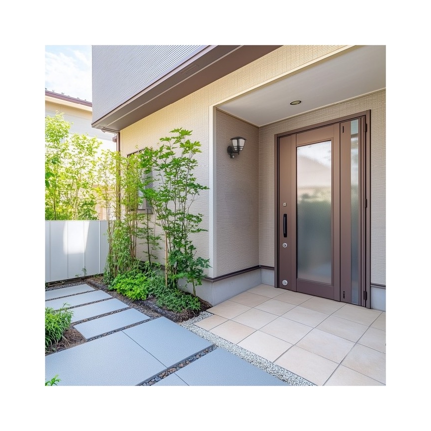 Outdoor wall light with a sensor TEVIO 1xE27/60W/230V IP54 black