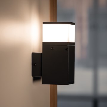 Outdoor wall light with a socket DASTEN 1xG9/11W/230V IP44 black