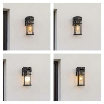 GOSMART Outdoor Wall Light with Integrated Camera 1xE27/15W/230V Wi-Fi IP44