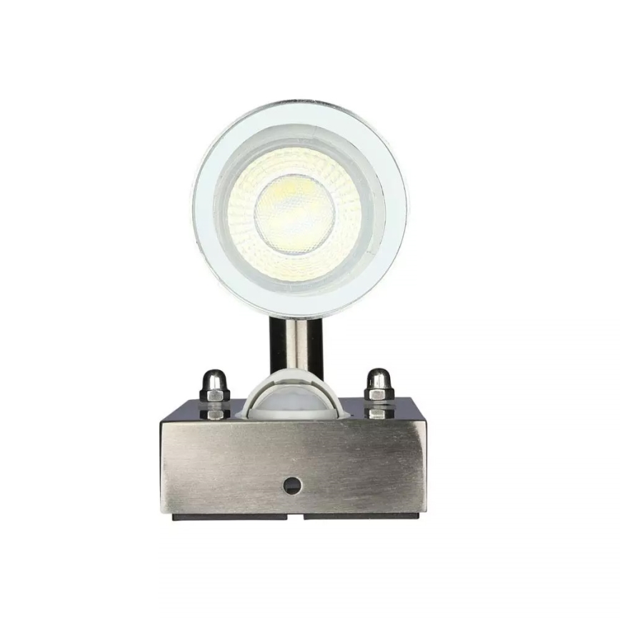 Outdoor wall light with sensor 2xGU10/35W/230V IP44