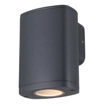 Outdoor wall light ZEVI 1xGU10/10W/230V IP54 anthracite