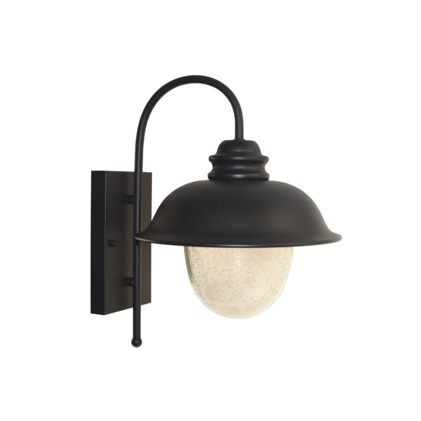 Outdoor wall light ZUNA 1xE27/60W/230V IP44 black