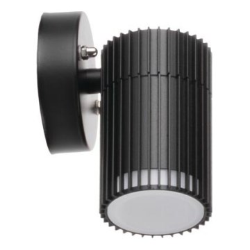 Outdoor wall-mounted spotlight RADILO 1xGU10/11W/230V IP44 black