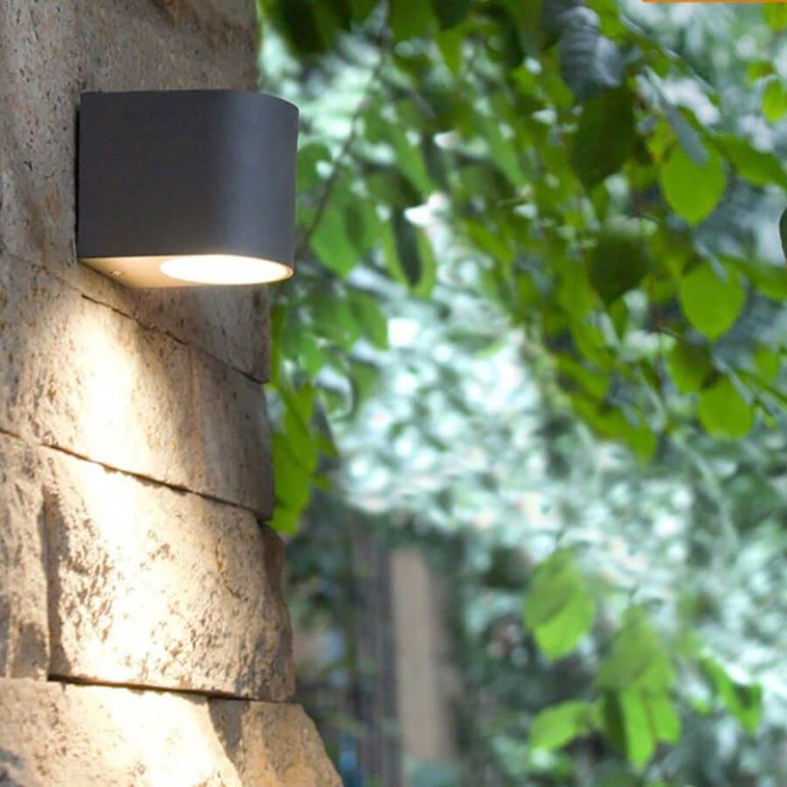 Outdoor wall spotlight BOSTON 1xGU10/10W/230V IP44