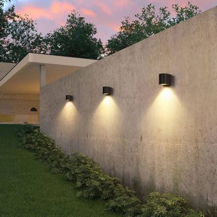 Outdoor wall spotlight BOSTON 1xGU10/10W/230V IP44