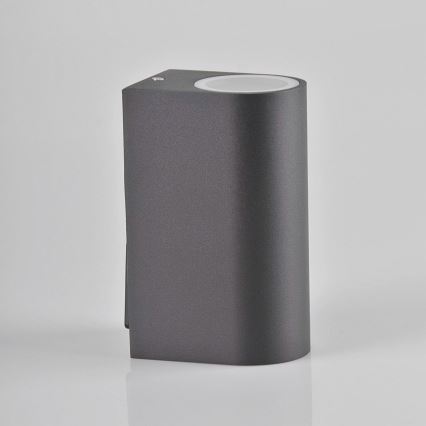 Outdoor wall spotlight BOSTON 2xGU10/10W/230V IP44