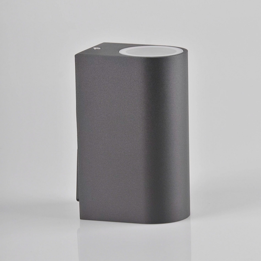 Outdoor wall spotlight BOSTON 2xGU10/10W/230V IP44