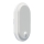 OVAL LED Outdoor Wall Light with Motion and Twilight Sensor, 10W/230V, IP65, White