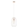 OVELLA Cable Pendant Lamp 1xE27/15W/230V Ø 25 cm Cream/Pine