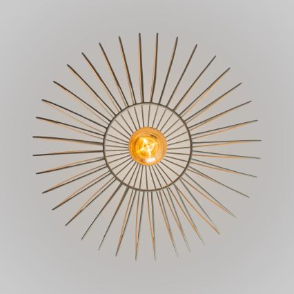 OVELLA Cable Pendant Light 1x E27/15W/230V Ø 36 cm, Cream