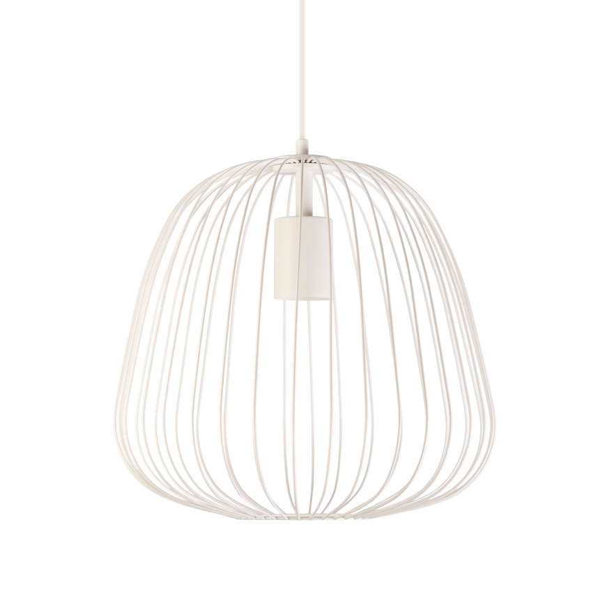 OVELLA Cable Pendant Light 1x E27/15W/230V Ø 36 cm, Cream