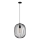 OVELLA cable pendant light 1xE27/15W/230V, Ø 34 cm, black