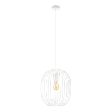 OVELLA Cable Pendant Light 1×E27/15W/230V, Ø 34 cm, Cream
