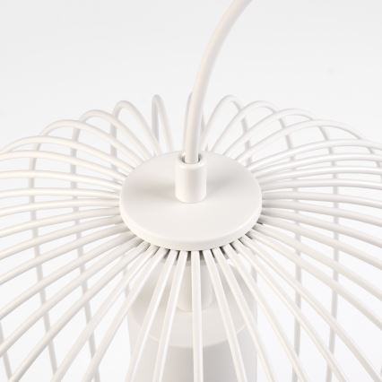 OVELLA Cable Pendant Light 1×E27/15W/230V, Ø 34 cm, Cream