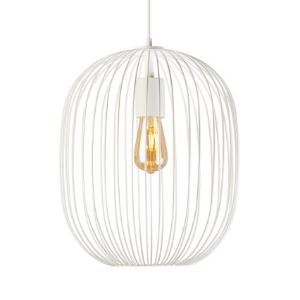 OVELLA Cable Pendant Light 1×E27/15W/230V, Ø 34 cm, Cream