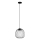 OVELLA cable-suspended pendant light 1x GX53/10W/230V Ø 25 cm black