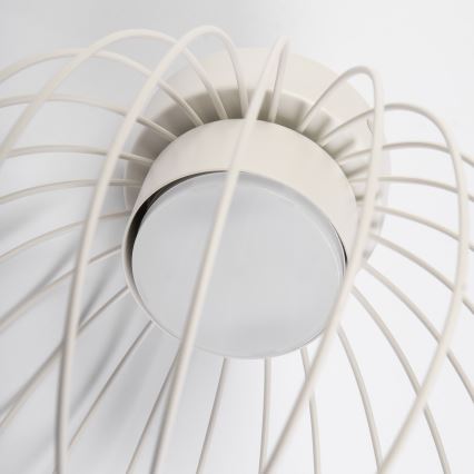 OVELLA Ceiling Light, 1x GX53/10W/230V, Ø 25 cm, Cream