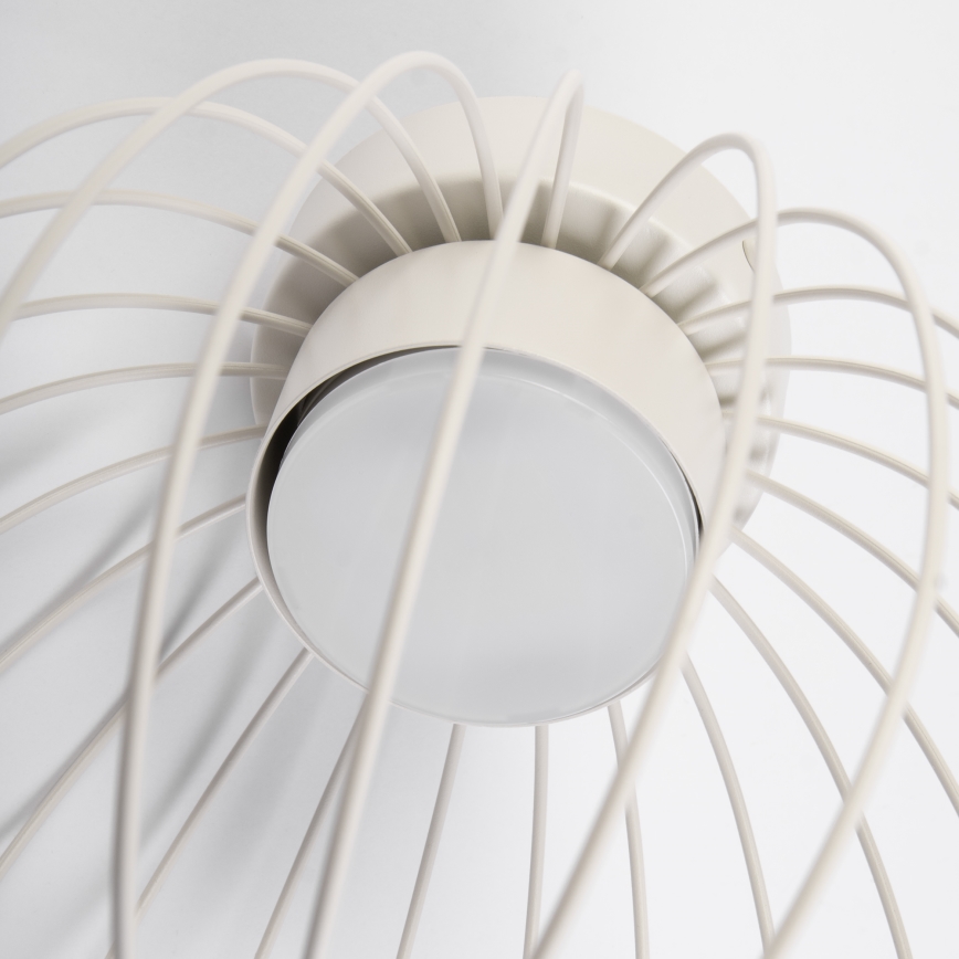 OVELLA Ceiling Light, 1x GX53/10W/230V, Ø 25 cm, Cream