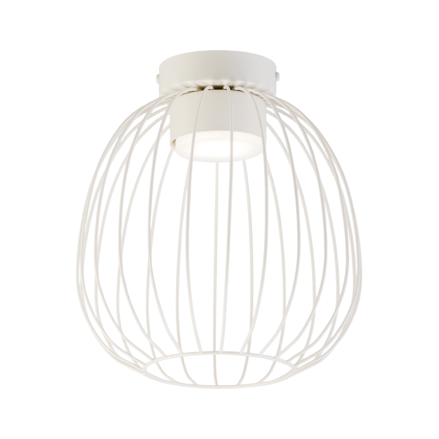 OVELLA Ceiling Light, 1x GX53/10W/230V, Ø 25 cm, Cream