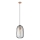 OVELLA Pendant Light with Cord 1xE27/15W/230V Ø 25 cm Black/Pine