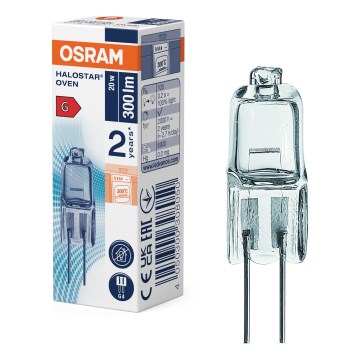 Oven bulb HALOSTAR G4/20W/12V 2700K - Osram