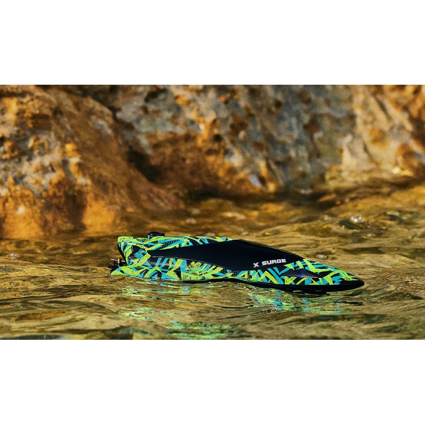 Overmax - RC remote-controlled boat X-SURGE 4000 mAh Black/Green