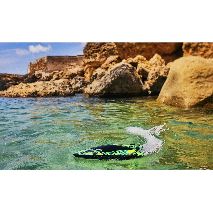Overmax - RC remote-controlled boat X-SURGE 4000 mAh Black/Green