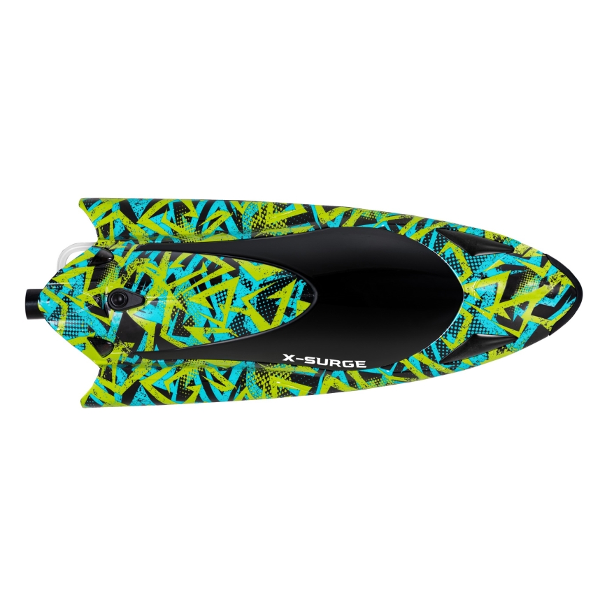 Overmax - RC remote-controlled boat X-SURGE 4000 mAh Black/Green